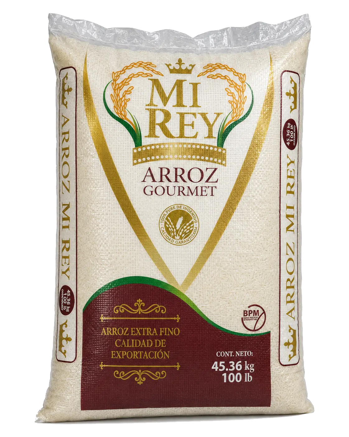 Arroz Mi Rey grano largo gourmet envejecido Ecuador